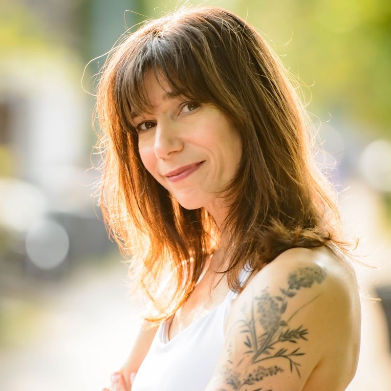 Alicia Moyer Past Tense Yoga instructor